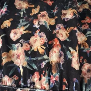 NWT Natural Life Bella Velvet Floral Maxi Dress Tiered Boho‎ Size Medium NEW thumbnail 10