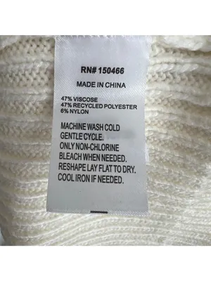 Market & Spruce Shaker Mock Neck Sweater Cream Size XXL NWT Minimalist Luxury thumbnail 9