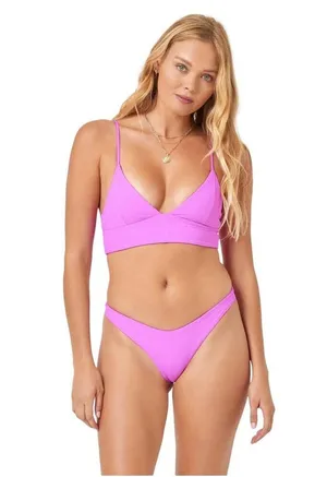NWT! L*Space Pointelle Rib Winnie Bikini Top - Size Small thumbnail 2