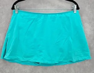 Kim Rogers Blue‎ Mini Skort Skirt Shorts Swimwear XL thumbnail 1