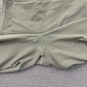 Lululemon Wunder Train Shorts High Rise 8" Grey Eucalyptus Athletic Women's 6 thumbnail 3