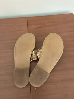 Gold Glitter Jack Rogers Sandals thumbnail 4