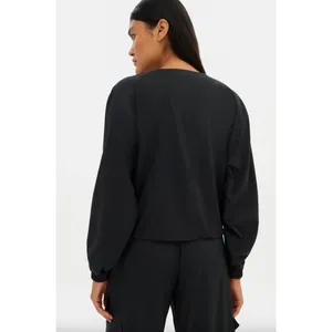 NEW Girlfriend Collective Raquel Snap Front Jacket Size M Athleisure Lightweight thumbnail 2