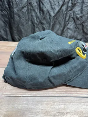 Disney Mickey Mouse Embroidered Love Heart Black Adjustable Hat thumbnail 4