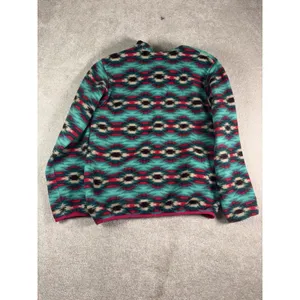 Patagonia Synchilla Snap-T Fleece Pullover Wild Desert Beryl Green Size M thumbnail 9