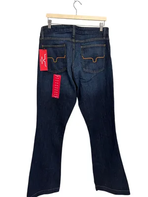 Kimes Ranch New Jennifer dark wash super flare jeans 14/34 thumbnail 3