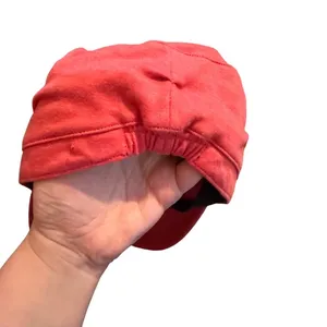 Y2K Carhartt Cadet Hat Cap Coral Pink Paris Hilton Bratz Grunge Military Style‎ thumbnail 7