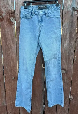 Vintage Levi’s Silver Tab Light Wash Denim Flare Jeans Juniors Women’s Size 24 thumbnail 1
