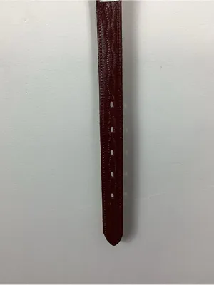 Native Southwestern Hand Seed Leather Belt thumbnail 5