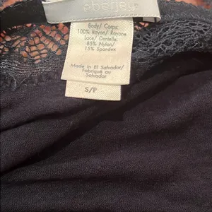 Eberjey Navy blue pajama top thumbnail 3