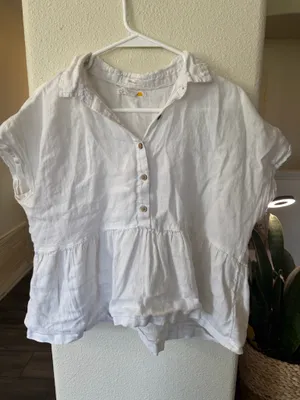 C&C California Linen Crop Top M thumbnail 1