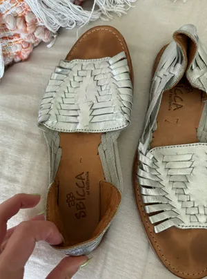 Sbicca Silver Sandals thumbnail 2