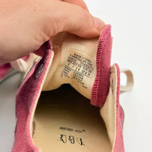 Converse Chuck Taylor All Star Low Top Sneakers Womens 7 Pink Canvas thumbnail 9