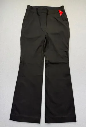 Spanx The Perfect Pant Hi-Rise Flare Black Ponte Pull‎ On Trousers XS NWT thumbnail 1