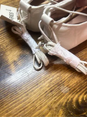 No Boundaries Beige Corset Ballet Flats Size 6.5 thumbnail 7