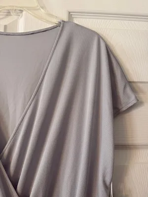 Halara Light Gray Jumpsuit size XL brand new length 58” bust 42” thumbnail 4