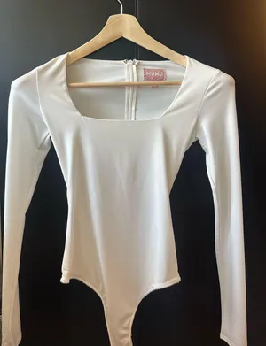 Show Me Your Mumu Bodysuit White thumbnail 1
