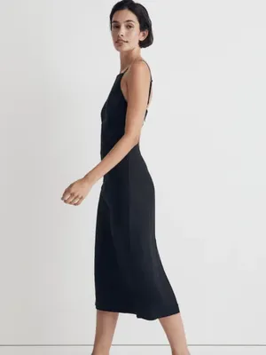 Madewell Goldie Midi Dress in 100% Linen thumbnail 7