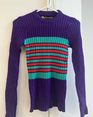 Spinnerin Made By Gusti Vintage Ski Sweater thumbnail 1