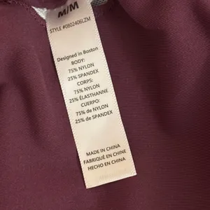 Women's Burgundy Sports Bra thumbnail 8