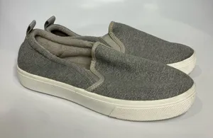Skechers slip on shoes gray casual neutral minimalist women’s size 8.5‎ thumbnail 1
