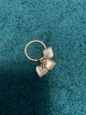 Red and yellow heart keychains thumbnail 2