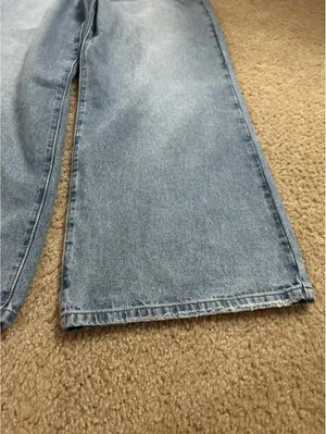E293 5/27 baggy pants jeans extra wide comfy new unused thumbnail 3