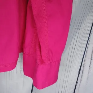 Converse One Star Bright Pink Y2K Retro Casual Utility Camp Button-Up Shirt thumbnail 6