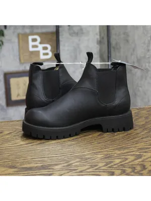 Universal Thread Womens Zora Boots Faux Leather Chelsea 94637403 Black 8M thumbnail 7