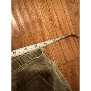 YFB Young Fabulous Broke green wide leg cargo pant size M thumbnail 10