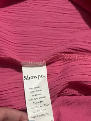 SHOWPO Celestia Dress in Bright Pink thumbnail 6