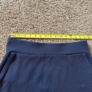 Fishers Finery Ponte Knit A Line Skirt Navy Blue Large‎ With Pockets thumbnail 6