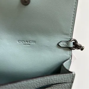 Coach Sage Half Flap Card Case NWT thumbnail 7