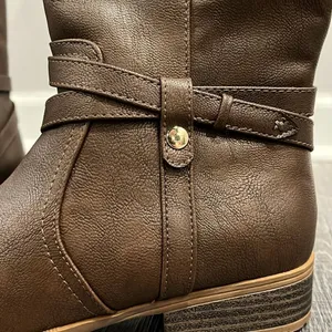 Life Stride NWOB XTrovert Riding Boot brown tall boot - 7.5 w ($100) thumbnail 11