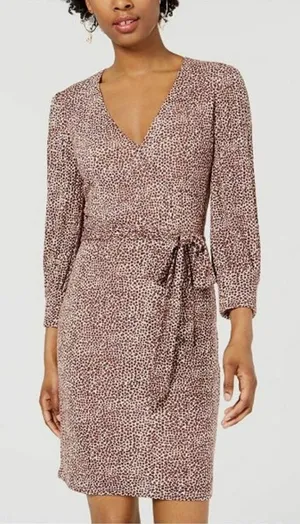 City Studio Leopard Dress Brown XL NWT thumbnail 1