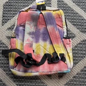 Rising International Made in Nepal Hemp Backpack - Tie Dye thumbnail 2