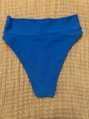Aerie Blue Bikini Bottoms thumbnail 3