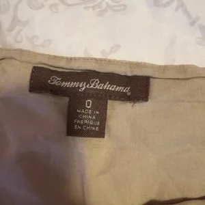 Tommy Bahama Linen Skirt tan linen , ruffled‎ women’s size 0 thumbnail 5