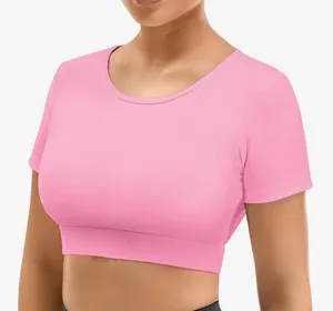Amazon Cropped Workout Top thumbnail 2