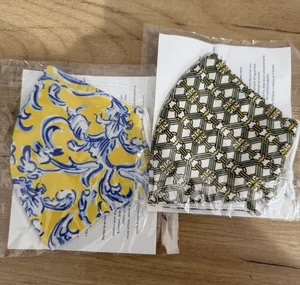 Tory Burch Face Masks Set‎ of 2 New L thumbnail 1