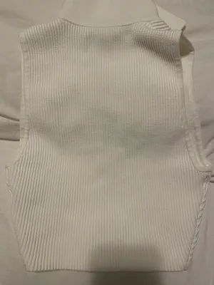 Babaton Aritzia Sculpt Knit Polo Tank thumbnail 3