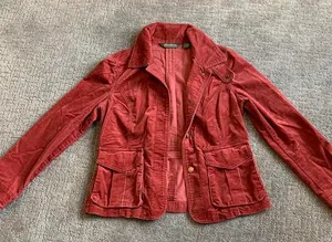 Eddie Bauer Red Corduroy Jacket thumbnail 1