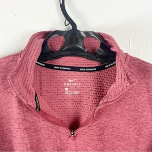 Nike Running Dri Fit Element Sphere 1/4 Zip Stretch Top, Size Large thumbnail 10
