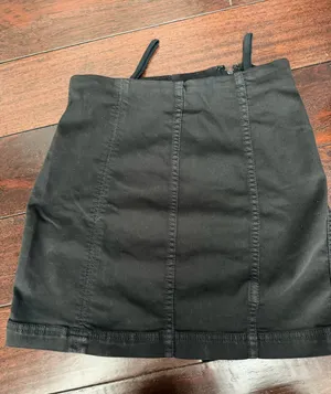 Free People Jean Skirt thumbnail 1