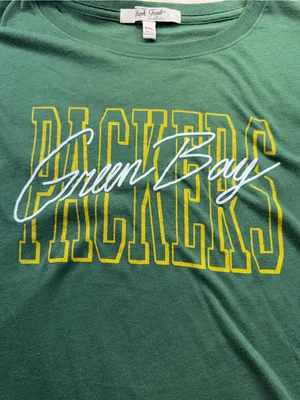 Green Bay Packers Junk Food Women’s Muscle Tank XXL NWT thumbnail 3