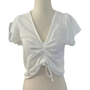O'neill White Short Sleeve Crop Top Women's Size Small | 41-20 thumbnail 1