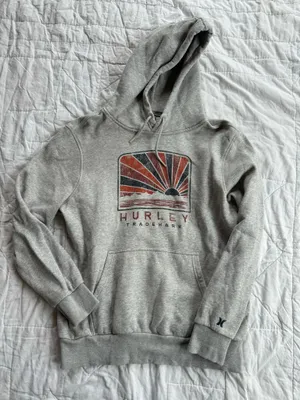 Hurley Sweatshirt Grey Sunset Medium  thumbnail 1