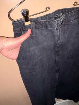 J. Crew Denim Maxi Skirt in Black thumbnail 6