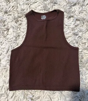 Woman’s tank top Brown thumbnail 1