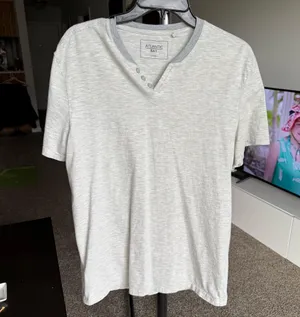 Atlantic Bay V-Neck Men's Tee Shirt thumbnail 1